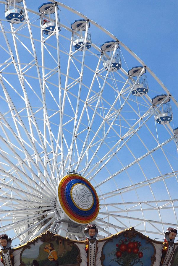 Ferris Wheel Crown Photograph by Joyce StJames