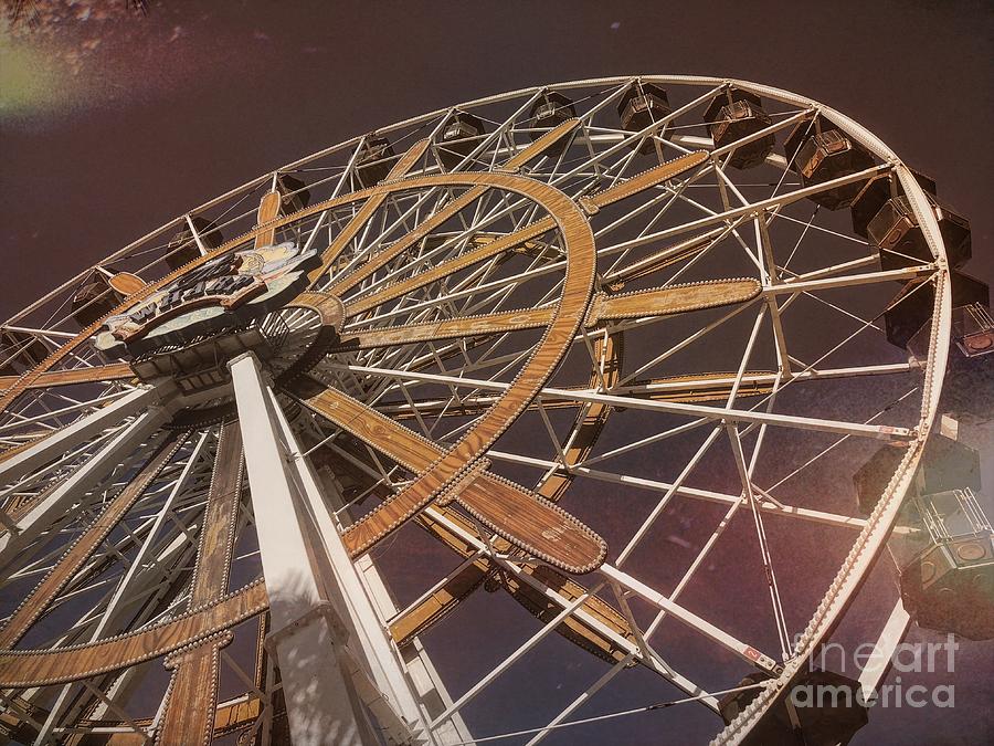 Ferris Wheel Fun in Orange Beach Alabama Photograph by Luther Fine Art