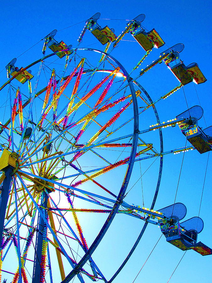 Ferris Wheel I Photograph by John King I I I