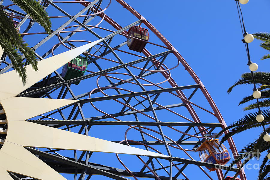 Ferris Wheel II  Photograph by Chuck Kuhn