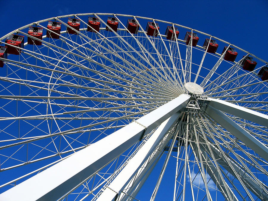 Ferris Wheel Photograph by Laura Kinker
