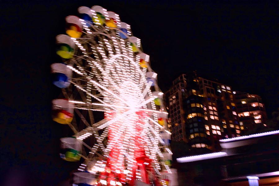 Ferris wheel  Photograph by Mark J Dunn
