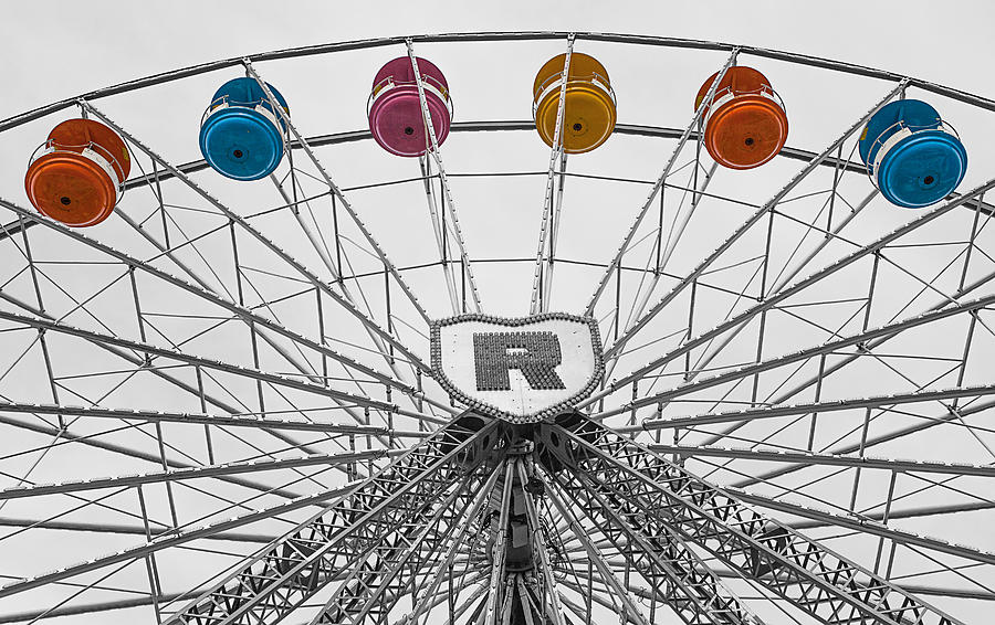 Ferris Wheel Photograph by Shirley Radabaugh