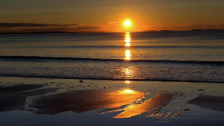 Sunrise Photograph - Ferry Beach Sunrise by Kirkodd Photography Of New England
