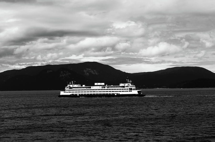 Ferry On The Way Photograph