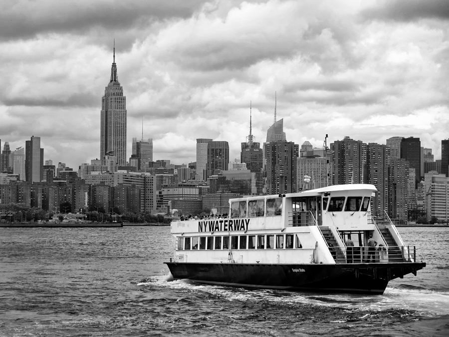 Ferry Ride to Manhattan Photograph by Dave Mills