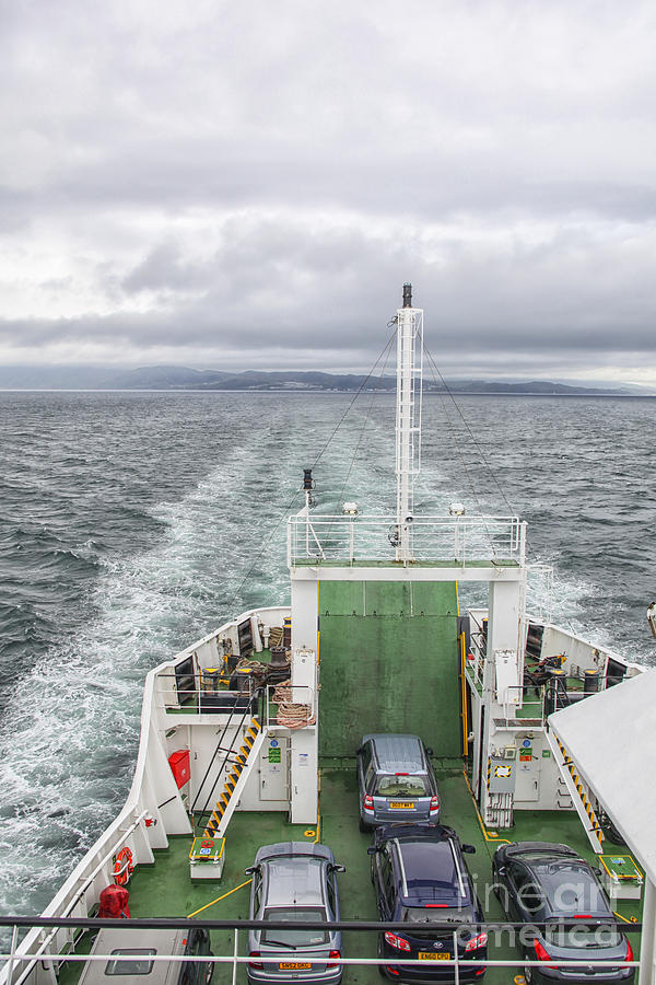 Ferry to the Isle of Skye, Scotland Photograph by Patricia Hofmeester
