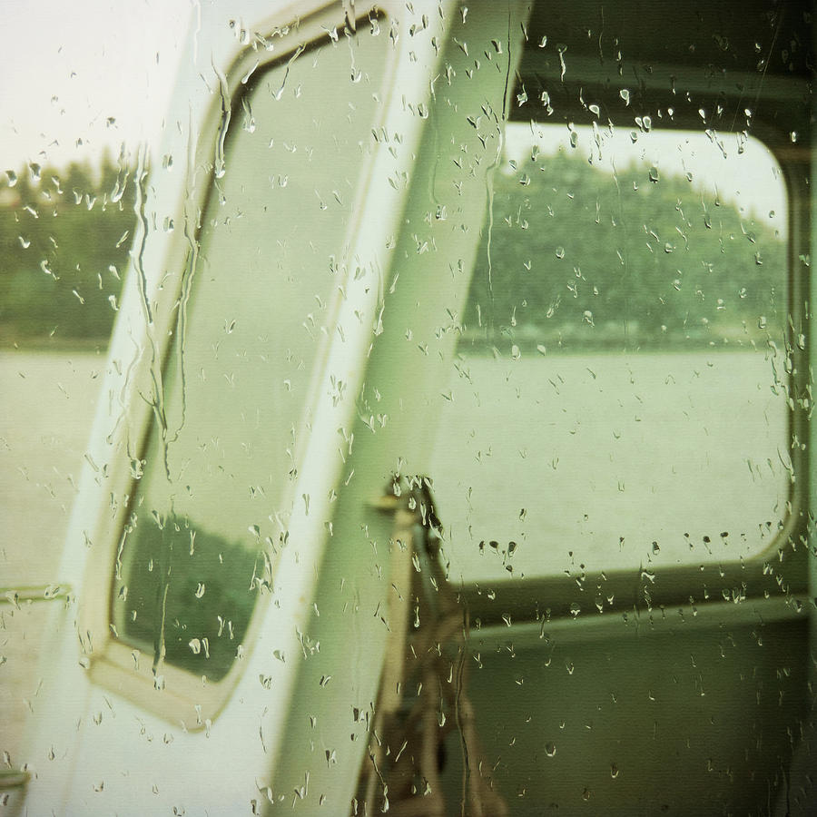 Ferry Windows Photograph by Sally Banfill