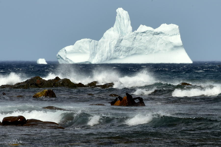 Ferryland Iceberg NL Photograph by Douglas Pike