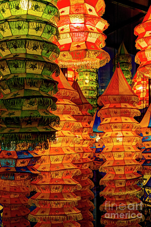 Festival Lanterns Photograph by Gary Holmes