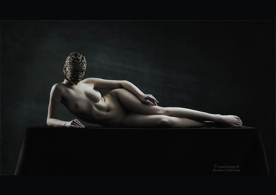 Nude Photograph - Festive rest by Aurimas Valevicius
