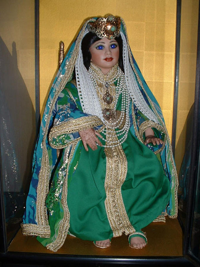 Fez Bride Painting by Patricia Rachidi