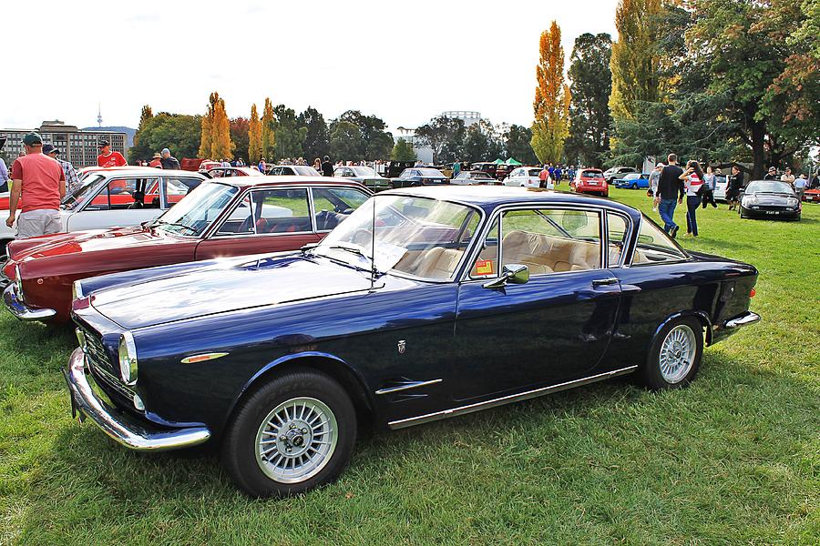 Car Photograph - Fiat 2300S Coupe by Anthony Croke