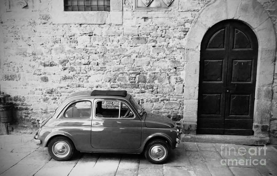 Fiat in sicily Photograph by Sheryl Andersen - Fine Art America