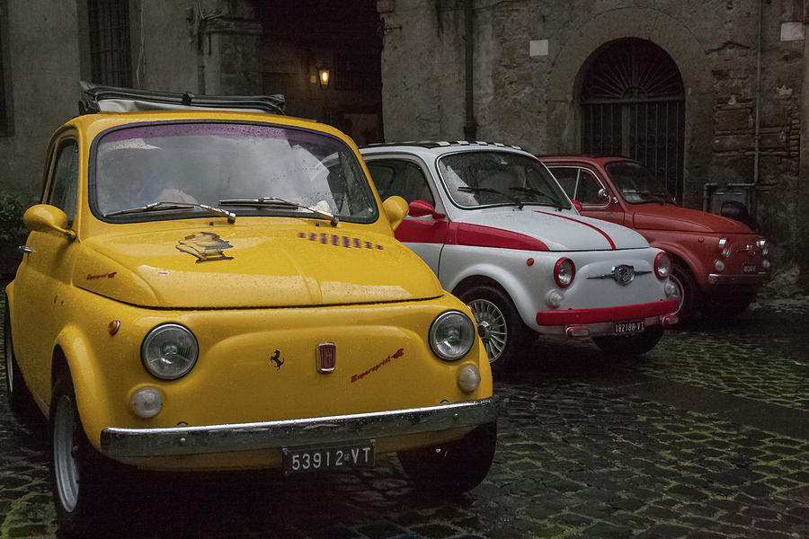 Fiat Parade, Italy Photograph by Kathleen McGinley