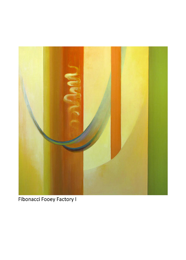 Fibonacci Fooey Factory I Painting by Betsy Derrick