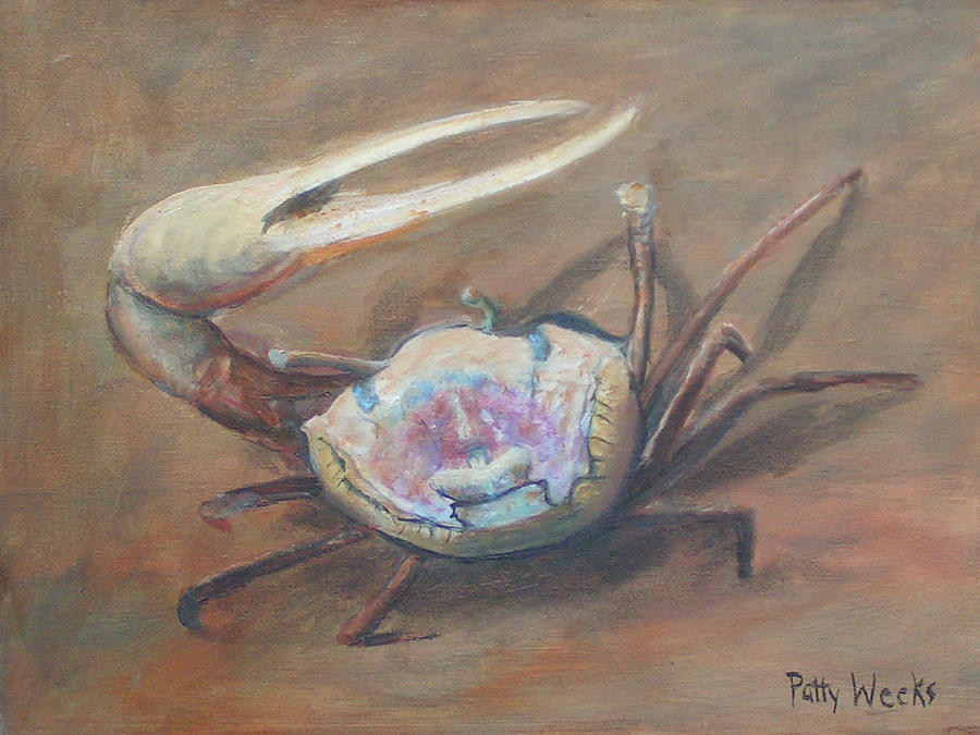 Fiddler Crab Painting by Patty Weeks - Pixels