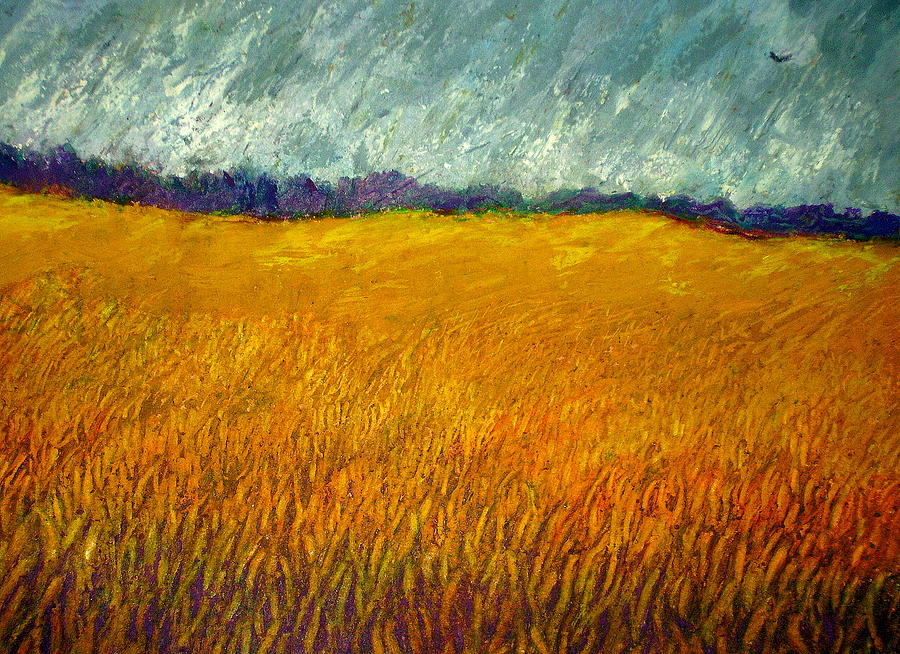 Landscape Painting - Field At Noon by Kent Whitaker
