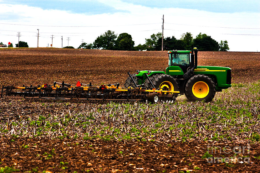 Field Cultivation No 2 Photograph by Alan Look - Fine Art America