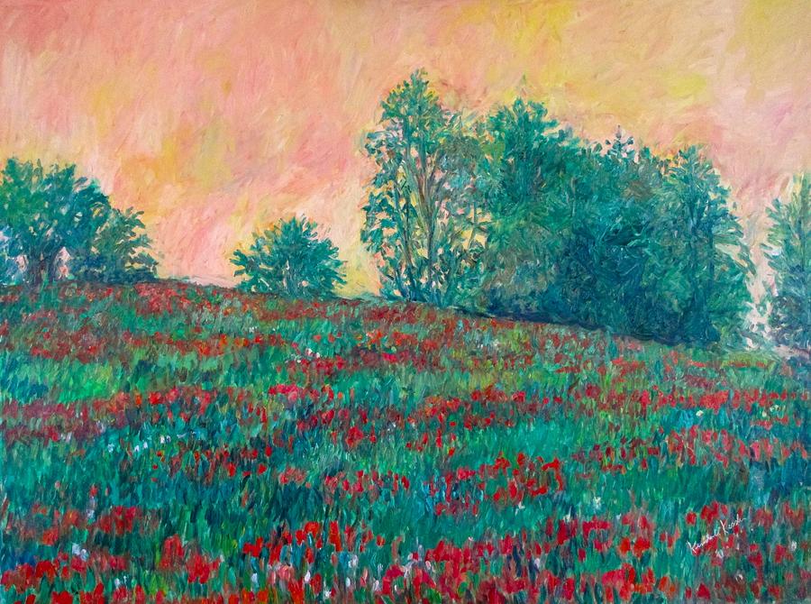 Impressionism Painting - Field of Beauty Stage Two by Kendall Kessler