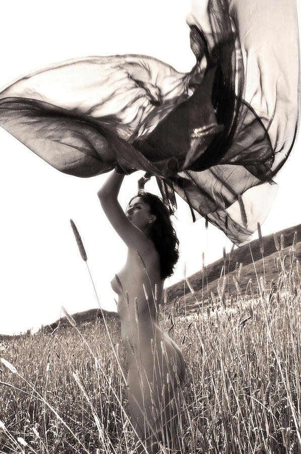 Nude Photograph - Field of Dreams by Curt Johnson Nude Photograph - Field of Dreams by Curt Johnson