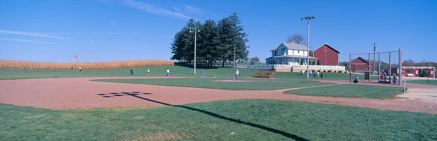 Field Of Dreams Photograph - Field Of Dreams Movie Set, Dyersville by Panoramic Images