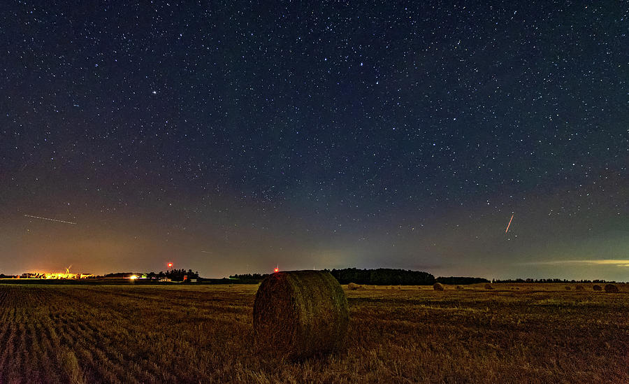 Field Of Dreams - Night Of The Perseids Photograph by Steve Harrington