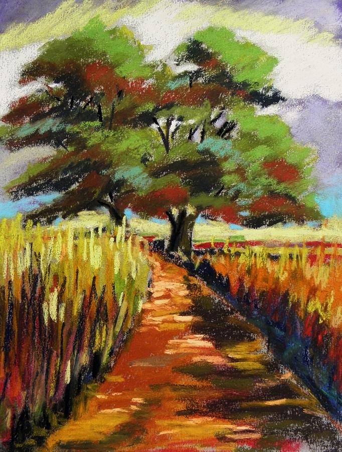 Field Road Painting by John Williams
