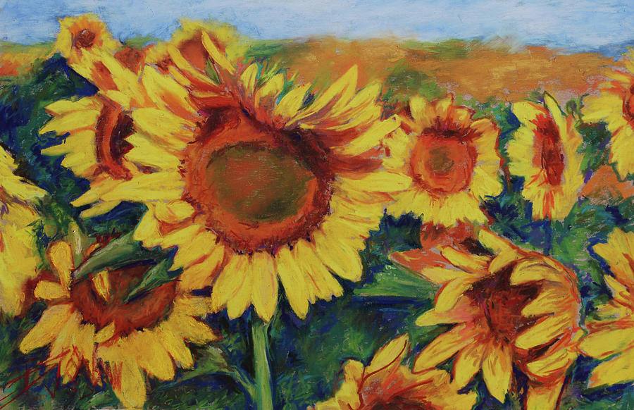 Fields of Gold Painting by Billie Colson