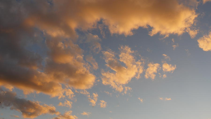 Clouds Photograph - Fiery Clouds by Bill Helman Clouds Photograph - Fiery Clouds by Bill Helman