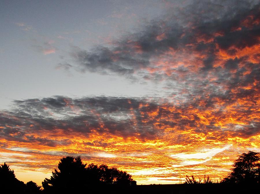 Fiery Sky Photograph by Kristen Swanson - Fine Art America