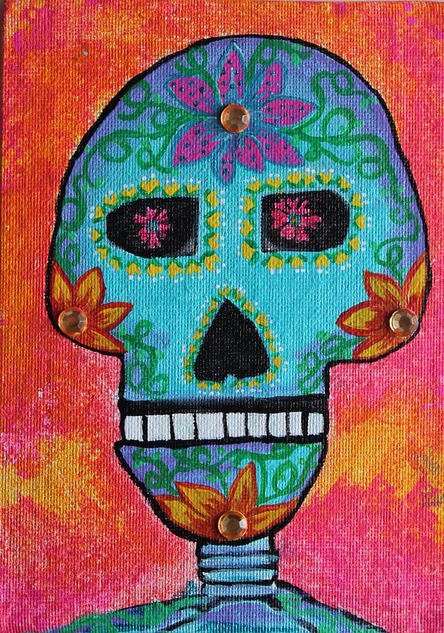 Fiesta of Colors Painting by Amy Gallagher