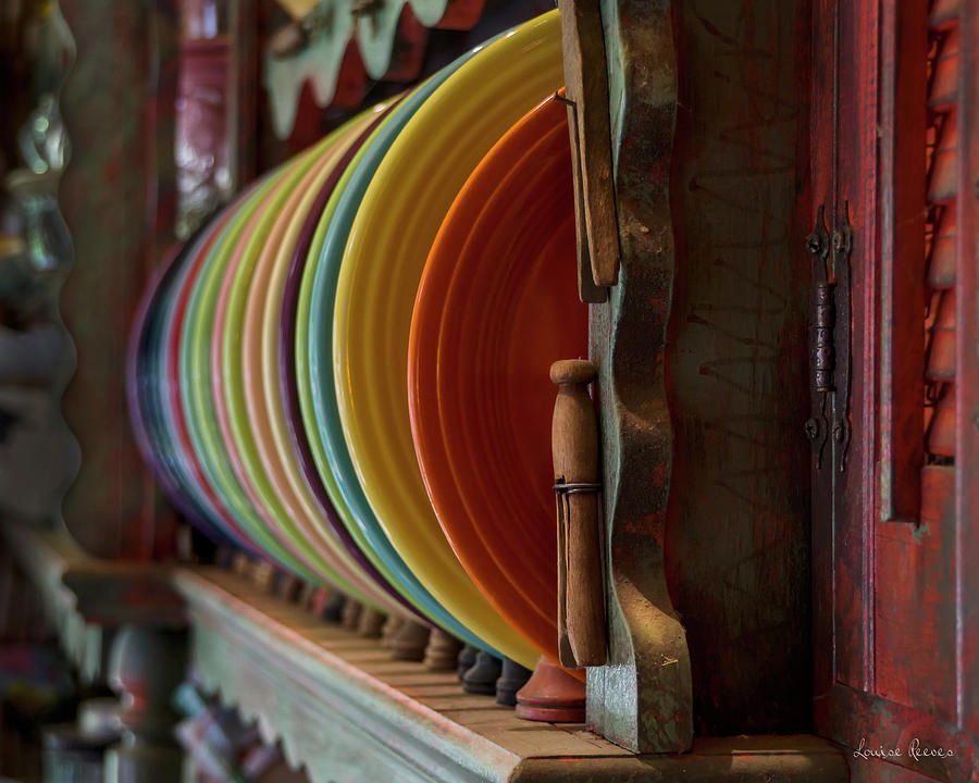 Fiestaware Photograph by Louise Reeves
