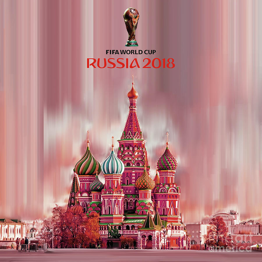 Fifa World Cup 2018 Russia  Painting by Gull G