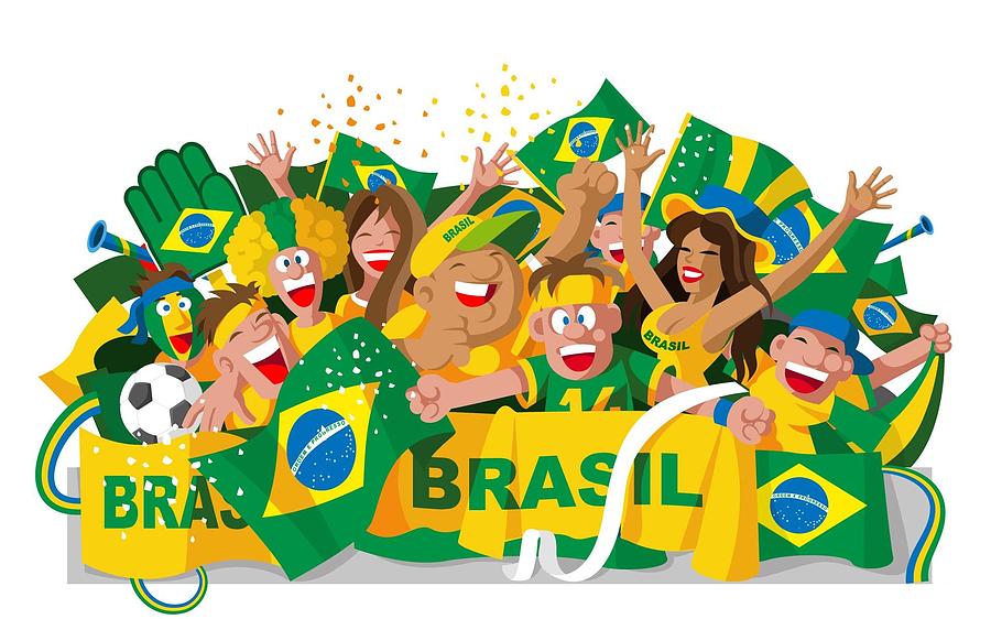 Planet Digital Art - Fifa World Cup Brazil 2014 by Maye Loeser