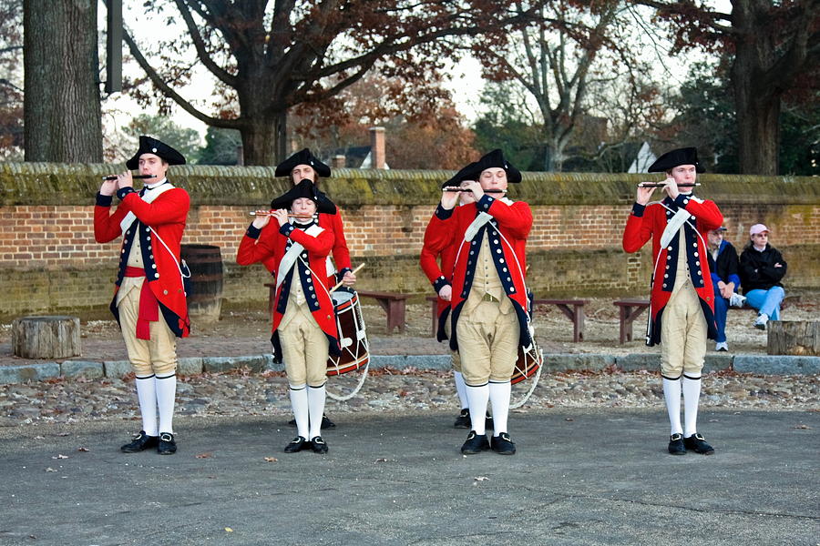 Fifes and Drums Photograph by Sally Weigand