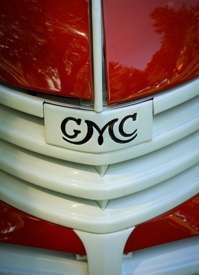 GMC Grill Photograph by Steve McKinzie