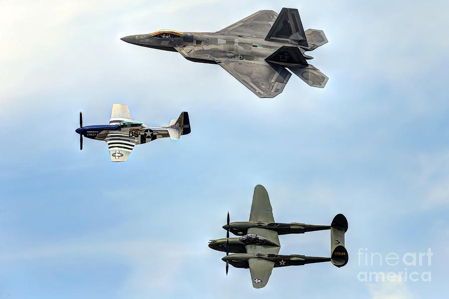 Jet Photograph - Fighters II by Rick Mann