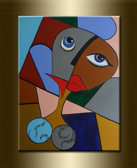 figurative abstract painting