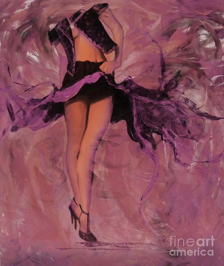 Figurative beautiful legs  Painting by Gull G