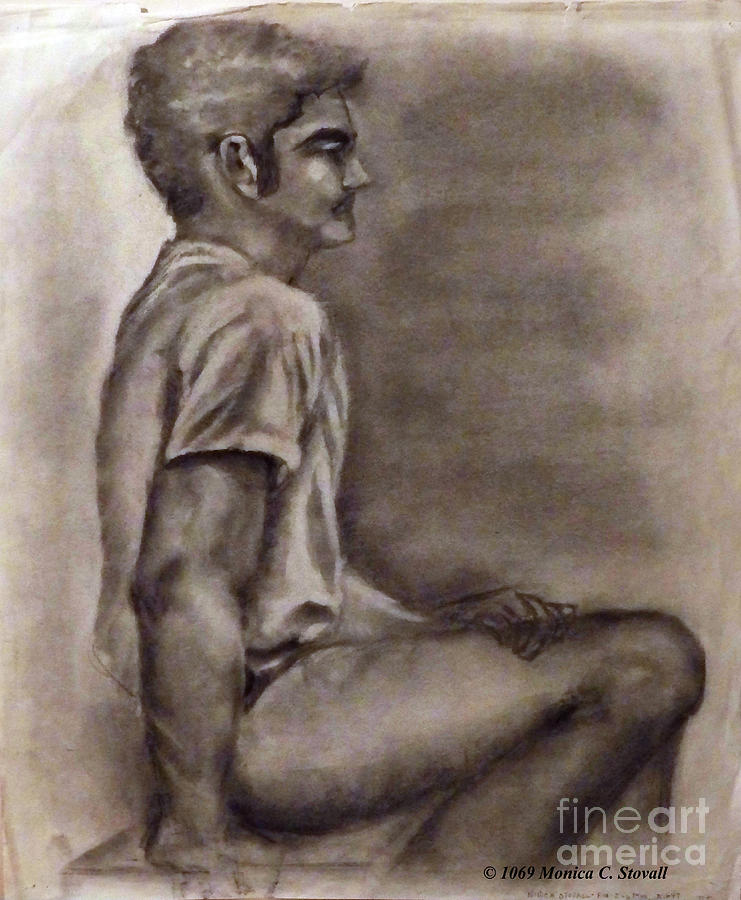Figure Drawing Study Photograph by Monica C Stovall