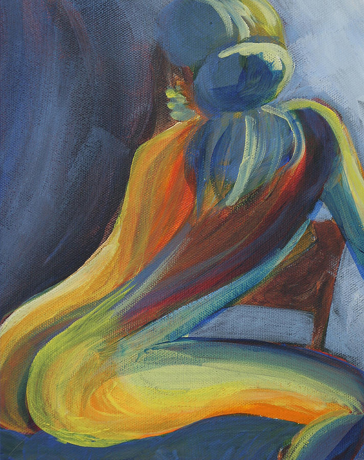 Figure II Painting by Trina Teele