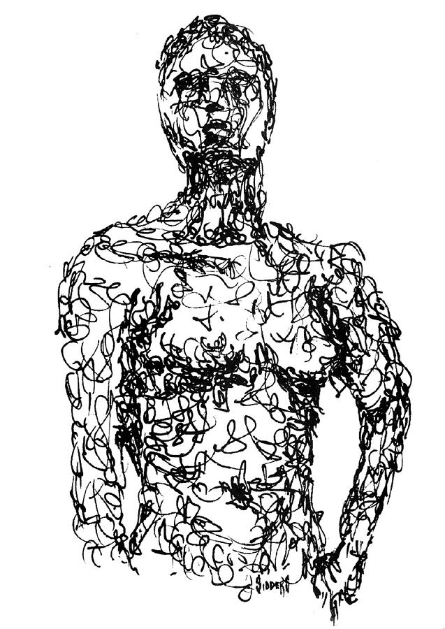 Figure Drawing - Figure by Sam Sidders