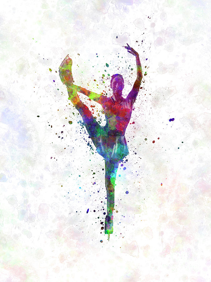 figure skating artwork