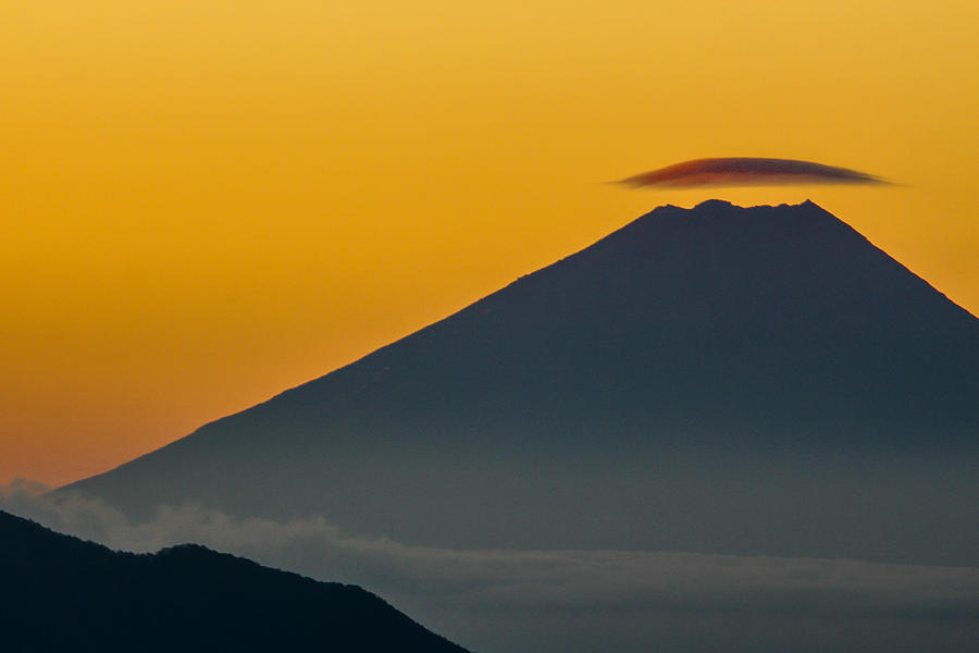 Nature Pyrography - Fuji san by Peteris Vaivars