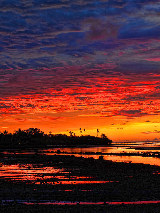 Fiji Sunrise Photograph by Brian Governale