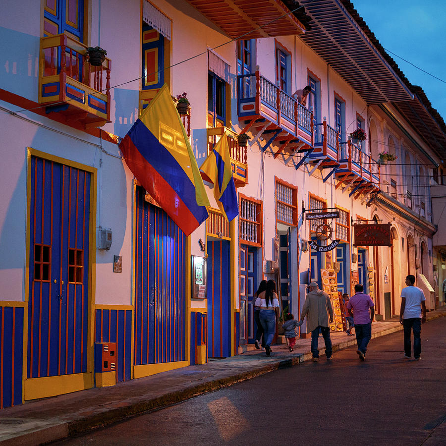 Filandia Colombia Colonial Architecture Photograph by Adam Rainoff