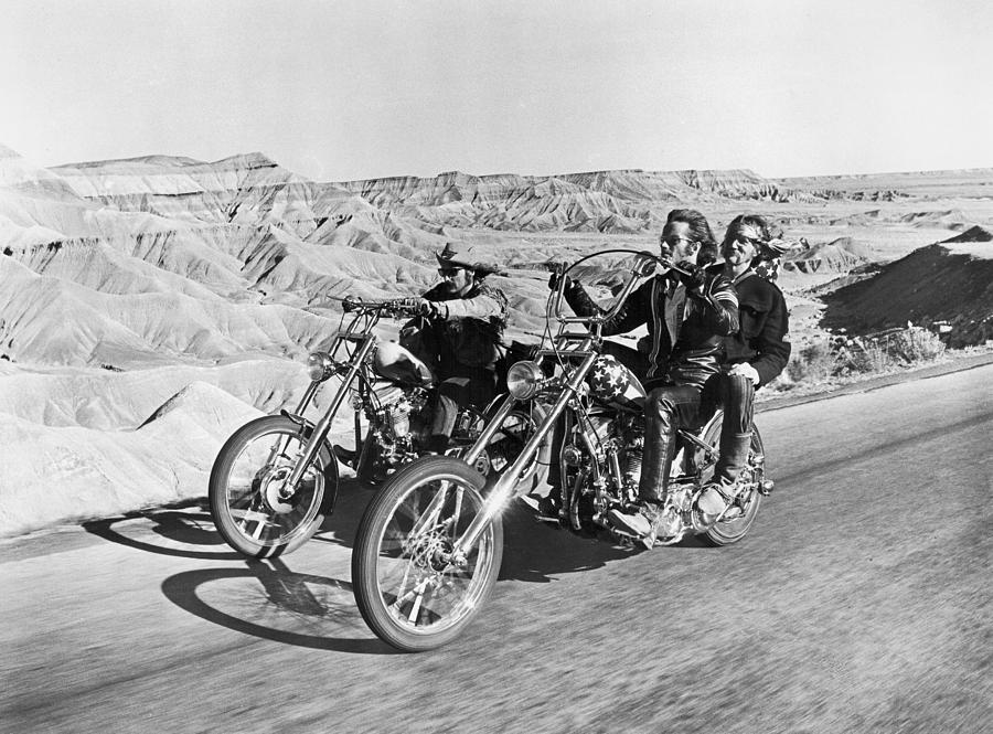 Film: Easy Rider, 1969 Photograph by Granger