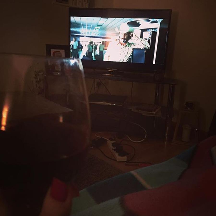 Fridays Photograph - Film, Wine And A Cars Blanket #fridays by Sarah Woolley
