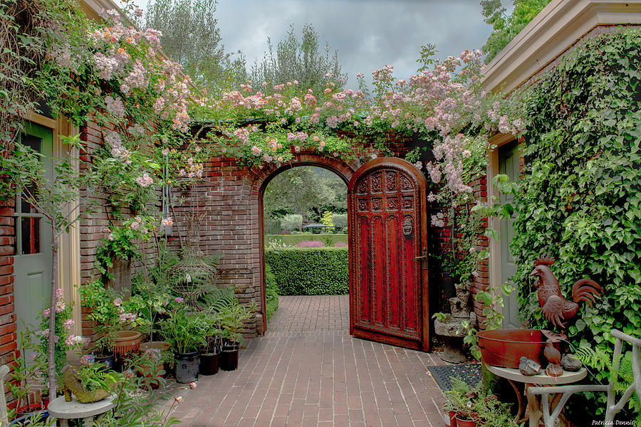 Filoli Garden Entrance Photograph by Patricia Dennis